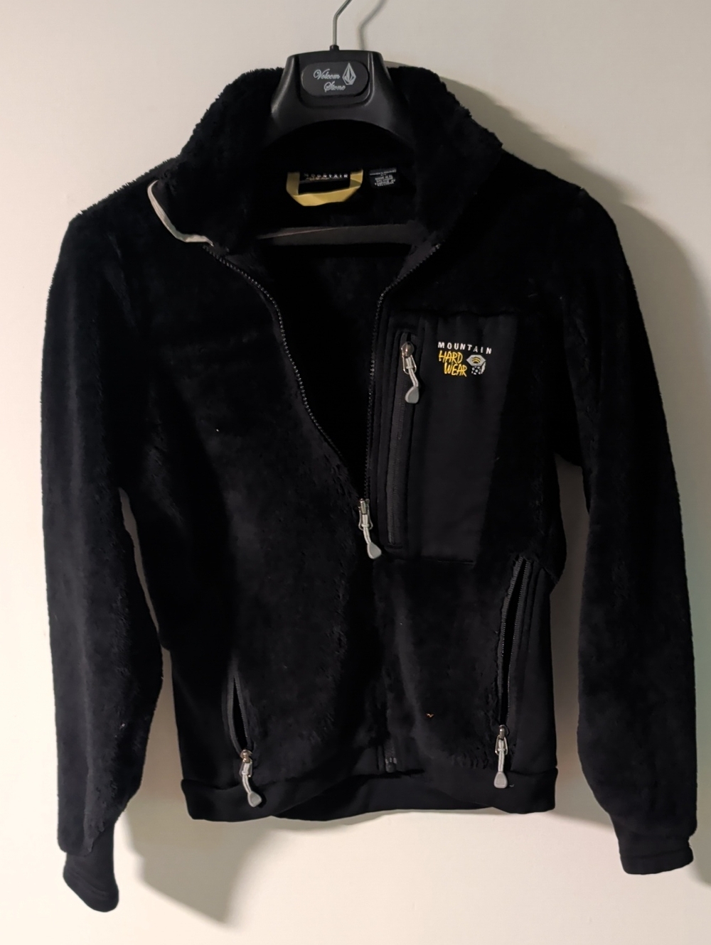 Mountain Hardwear Black Plush Fleece Jacket